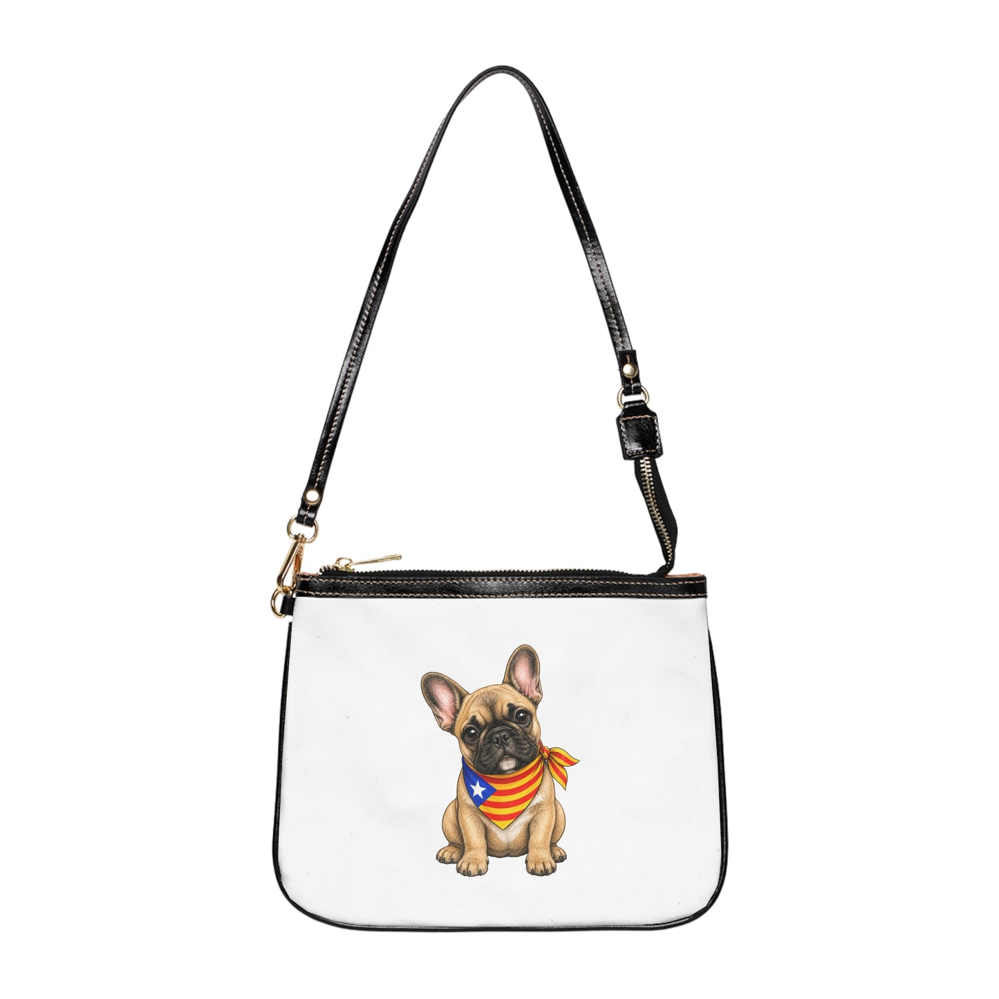 BOSSA DE MA: BULLDOG FRANCÈS. LOGO BLANC NEGRE NO INTEGRA