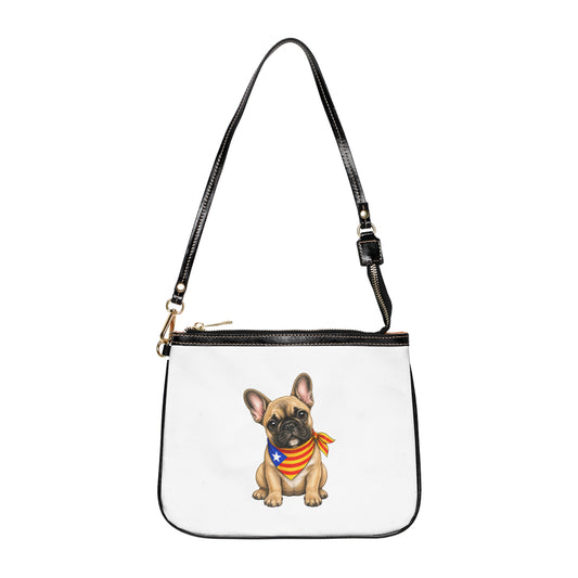 BOSSA DE MA: BULLDOG FRANCÈS. LOGO BLANC NEGRE NO INTEGRA