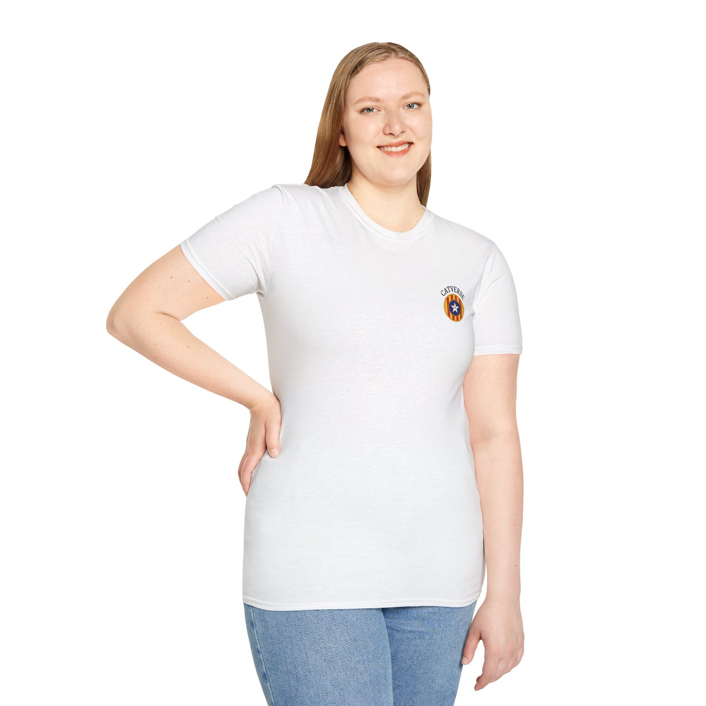 Catverse Retro Star Badge Tee – Samarreta Oversized Vintage Negra