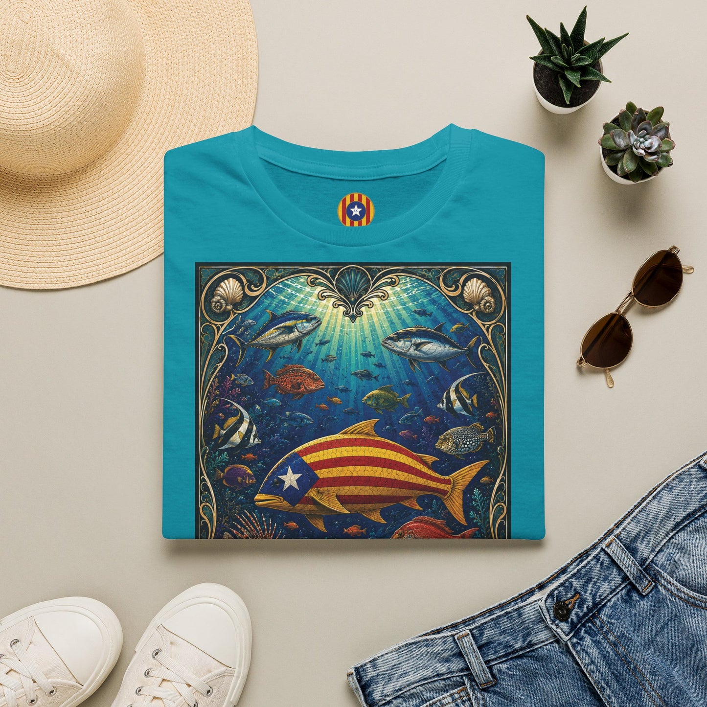 IMAGINA'T: MAR-PEIXOS TURQUESA