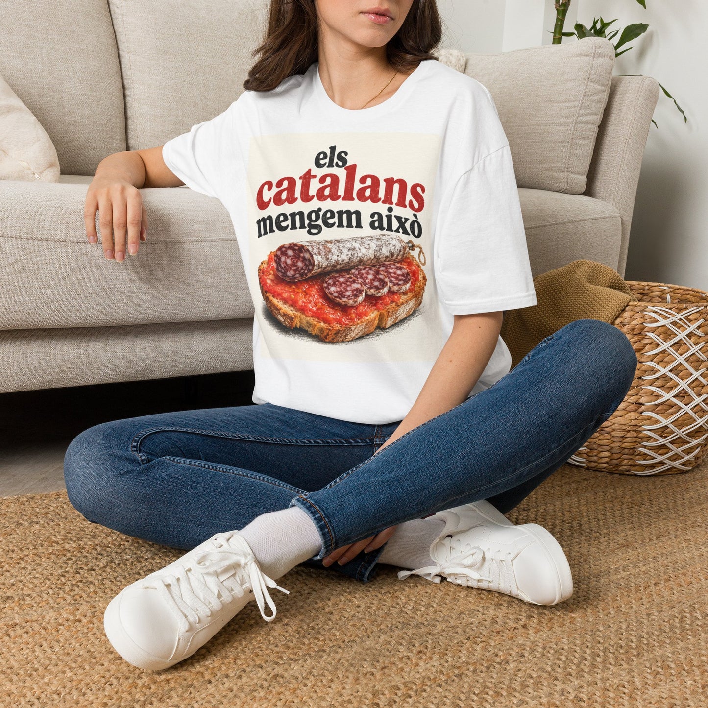 Copy of els catalans mengem: PA AMB TOMÀQUET I FUET