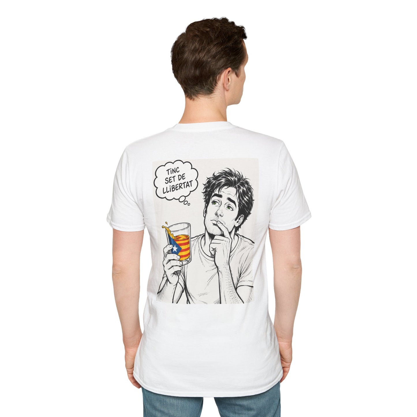 Catverse Retro Star Badge Tee – Samarreta Oversized Vintage Negra